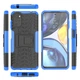 Чехол Armor для Motorola Moto G22 бампер противоударный с подставкой Blue - изображение 7