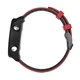 Ремешок для Zepp E - черно-красный / ширина крепления 20мм / силикон / Watchbands Rage (W37-9WB43222971) - изображение 3