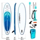 Надувна SUP дошка AERO Board 2.0 (320х15х80см) 10.6' Blue Ocean - зображення 1