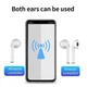 Бездротові навушники TWS i7mini Bluetooth 5.0 з кейсом 168 Білий - зображення 3