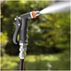 Конектор для поливального шлангу Claber AquaStop 1/2"- 5/8" метал (96110000) - изображение 2