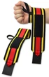 Кистевые бинты Titan Signature Gold Wrist Wraps 60 см красный-желтый - изображение 1