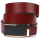 Двусторонний мужской кожаный ремень VINTAGE Leather Belt 21479 Коричневый - изображение 1