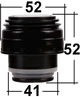 Клапан для термоса Unique 350-750 мл Black\Red - изображение 2