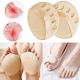 Устілки від мозолів та натоптишів Five Finger Invisible Socks Beige - изображение 6