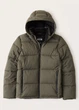 Куртка зимова - чоловіча куртка Abercrombie & Fitch AF8538M XS Зелений - зображення 1