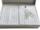 Комплект постельного белья Maison D'or New Rails White сатин 220-160*2 см белый - изображение 5