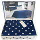 Комплект постельного белья Maison D'or Sweet Dreams Navy сатин 220-160 см синий - изображение 2