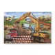 Мега-пазл напольный Строительная площадка Melissa & Doug 48 элементов MD18900 - изображение 3
