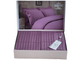 Комплект постельного белья Maison D'or New Rails Lilac сатин 220-200 см лиловый - изображение 1