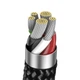 Кабель Lightning > USB Type-C Baseus Explorer Series Auto Power-Off Fast Charging 20W 1.0m (CATS000001) Black - зображення 4