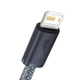Кабель Baseus Dynamic Series USB-A to Lightning 1m Grey (CALD000416) - изображение 3