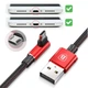 Кабель Baseus MVP Elbow USB-A to Micro-USB 2m Black (CAMMVP-B01) - зображення 3