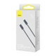 Кабель Baseus 2м Lightning - Type-C 22.5W 480 Мбит/с для Быстрой Зарядки Power Delivery (PD) USB-C на Apple 8 Pin Черный - изображение 5