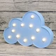 Декоративный детский LED светильник ночник Облачко UFT Funny Lamp Cloud 30 х 22х 2,8 см - изображение 2
