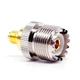 Переходник антенный&nbsp;SMA Female - UHF Female (SO-239, PL-259) для автомобильной радиостанции адаптер антенны - изображение 2