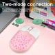 Беспроводная перезаряжаемая мышь "FOREV" 2.4G с LED-подсветкой PINK - изображение 2