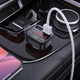 Автомобільний FM модулятор трансмітер Hoco E59 зі швидкою зарядкою Bluetooth 2USB 3.1А QC3.0 - зображення 5