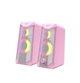 Акустическая система HAVIT HV-SK202 USB Pink - изображение 1