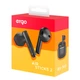 Навушники ERGO BS-740 Air Sticks BLACK - изображение 7