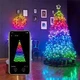 Розумна гірлянда 10 м Bluetooth 100 LED RGB Світлодіодна гірлянда з керуванням із телефона - зображення 3
