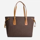 Сумка-шоппер женская Michael Kors VOYAGER MD MF TZ TOTE 30F8GV6T2B200 Темно-коричневая (800070270929) - изображение 3