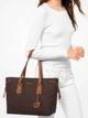 Сумка-шоппер женская Michael Kors VOYAGER MD MF TZ TOTE 30F8GV6T2B200 Темно-коричневая (800070270929) - изображение 5