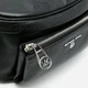Сумка поясна жіноча шкіряна Michael Kors MD SLING PACK MSGR 30T0S04M6L001 Чорна (800070281826) - зображення 9
