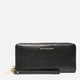 Кошелек кожаний Michael Kors TRAVEL CONTINENTAL 34F9GM9E9L001 Черный (800070281852) - изображение 1