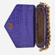 Сумка жіноча крос-боді GUESS RETOUR MINI TOP HANDLE FLAP HWCC8664780-VIO Фіолетова (800070292838) - зображення 5