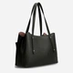 Сумка-шоппер женская GUESS ECO BRENTON GIRLFRIEND SATCHEL HWEVG839009-BLA Черная (800070266584) - изображение 4