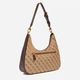Сумка крос-боді жіноча GUESS AVIANA HOBO HWJC8414020-LBL Темно-бежева (800070266591) - зображення 4