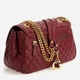 Сумка кросс-боди женская GUESS MAILA CONVERTIBLE XBODY FLAP HWQB8661210-MER Бордовая (800070266642) - изображение 5