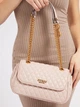 Сумка крос-боді жіноча GUESS MAILA CONVERTIBLE XBODY FLAP HWQB8661210-NUD Бежево-рожева (800070266643) - зображення 7