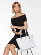 Сумка-шоппер жіноча GUESS NOELLE ELITE TOTE HWQG7879230-WHI Біла (800070292872) - зображення 2