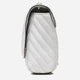 Сумка кросс-боди женская GUESS KEILLAH CONVERTIBLE XBODY FLAP HWQG8690210-WHI Белая (800070292880) - изображение 5