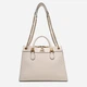 Сумка крос-боді жіноча GUESS NELL GIRLFRIEND SATCHEL HWVB8678070-STO Молочна (800070292914) - зображення 1