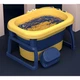 Детская ванночка для купания Little Bean MBK00026 Сине-желтый - изображение 1