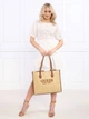 Сумка-шоппер женская GUESS SILVANA GIRLFRIEND TOTE HWWS8665240-NTC Желтая (800070292967) - изображение 3