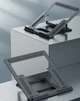 Подставка для ноутбука с регулировкой угла XO C78 Metal bracket For laptop (Алюминий,23-30°). Black - изображение 7