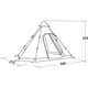 Намет чотиримісний Easy Camp Bolide 400 Rustic Green (120405) - зображення 5