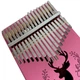 Музыкальный инструмент Калимба Cega (Kalimba) на 17 язычков Розовая - изображение 6
