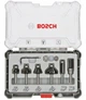 Набор кромочных фрез Bosch хвостовик 6мм - изображение 3