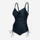 Купальник закритий для жінок Aqua Speed ALEXA 9721 чорний Жін 44 (2XL) 294-01 44 - зображення 1