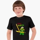 Детская футболка Лего Ниндзяго Ллойд Гармадон (LEGO Ninjago Masters of Spinjitzu Lloyd Montgomery Garmadon) (25186-2641) 134-140 см Хлопок Черный - изображение 1