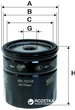 Фильтр масляный WIX Filters WL7074 - FN OP629 - изображение 2