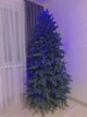 Новогодняя cветодиодная нить гирлянда "Конский хвост" YS-UK001 200 LED 10 нитей синий TwinkleStar - изображение 1