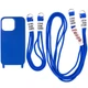Чохол TPU two straps California для Apple iPhone 11 (6.1") Синій / Iris - изображение 1
