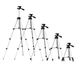 Штатив телескопический Universal трипод с пультом ДУ для телефона и камеры TRIPOD 3888 - изображение 5