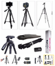 Штатив телескопічний Yunteng трипод з пультом ДУ для камери та телефону TRIPOD 3388 - зображення 2